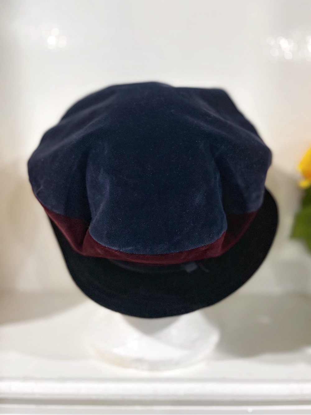 Jean Charles Brosseau Vintage Beret Hat Made in France 100% Cotton Unisex